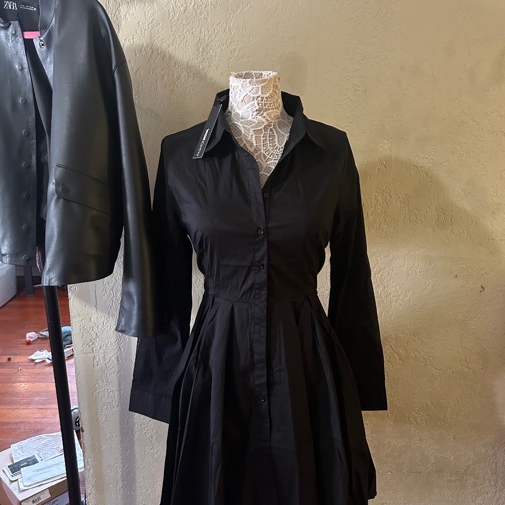 Button up dress